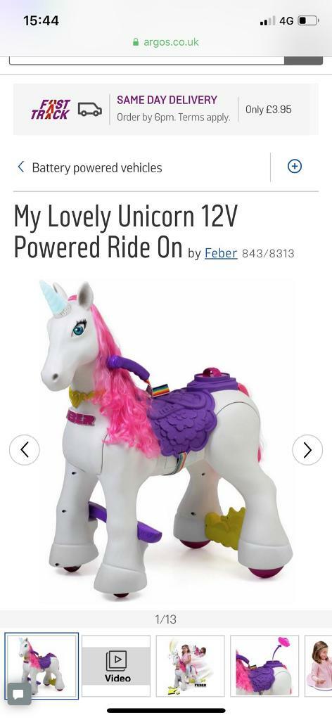 my lovely unicorn argos